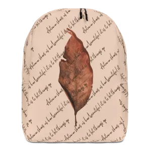 Autumn Minimalist Backpack
