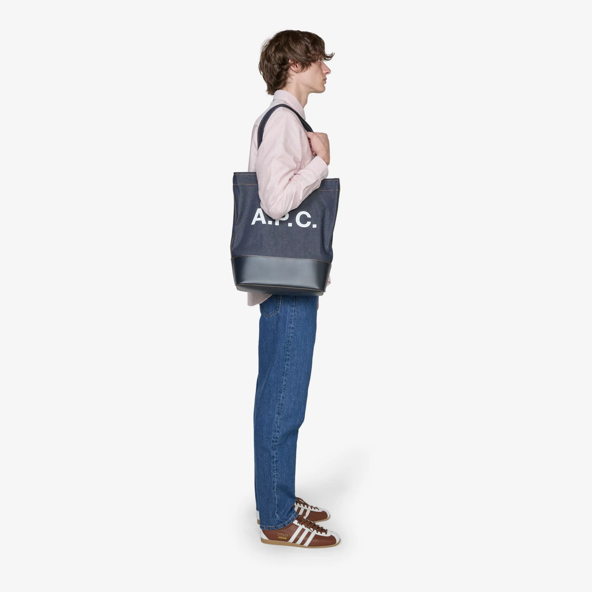Axel Tote Bag Dark Navy Blue