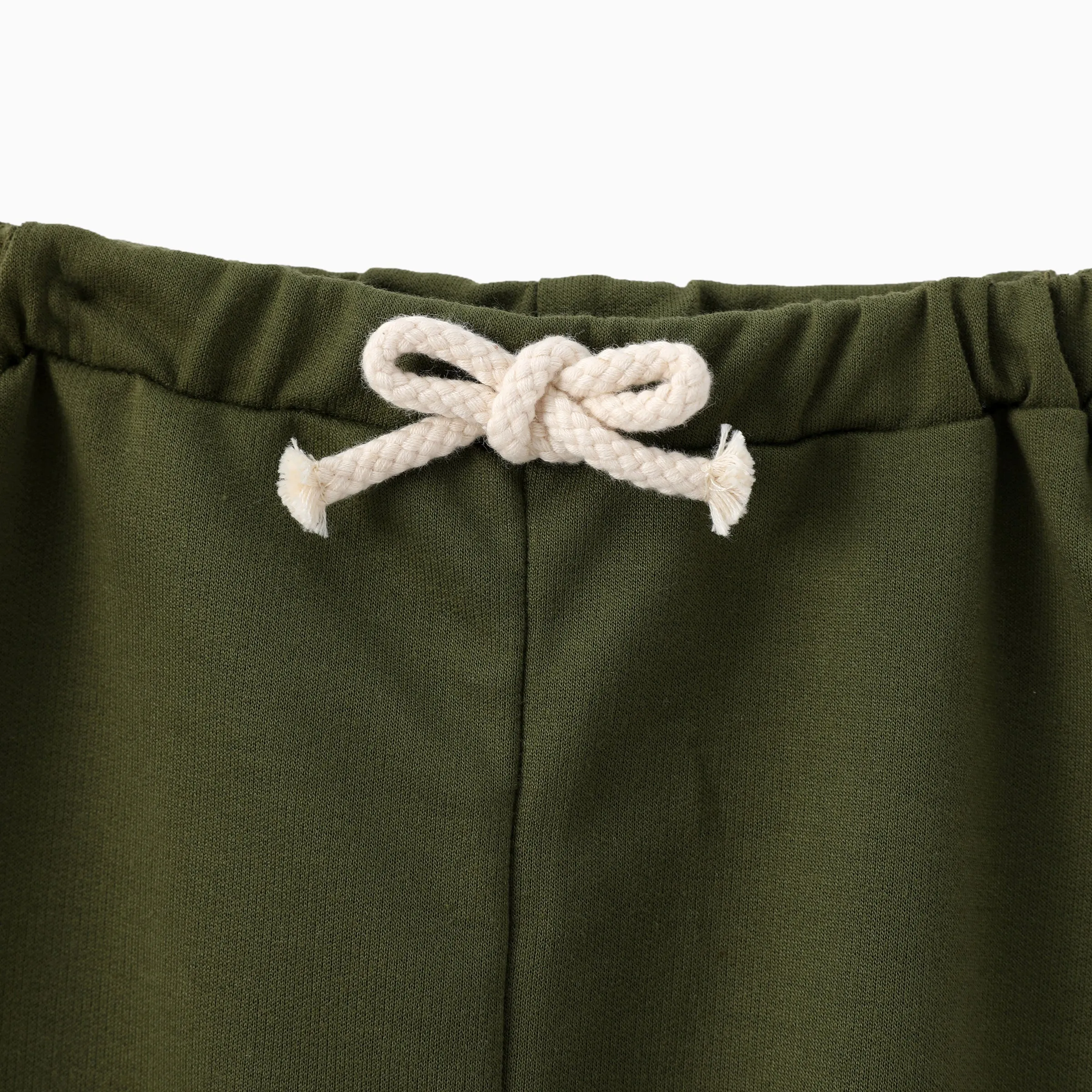 Baby Boy/Girl Rope Design Sold Color Sweatpants