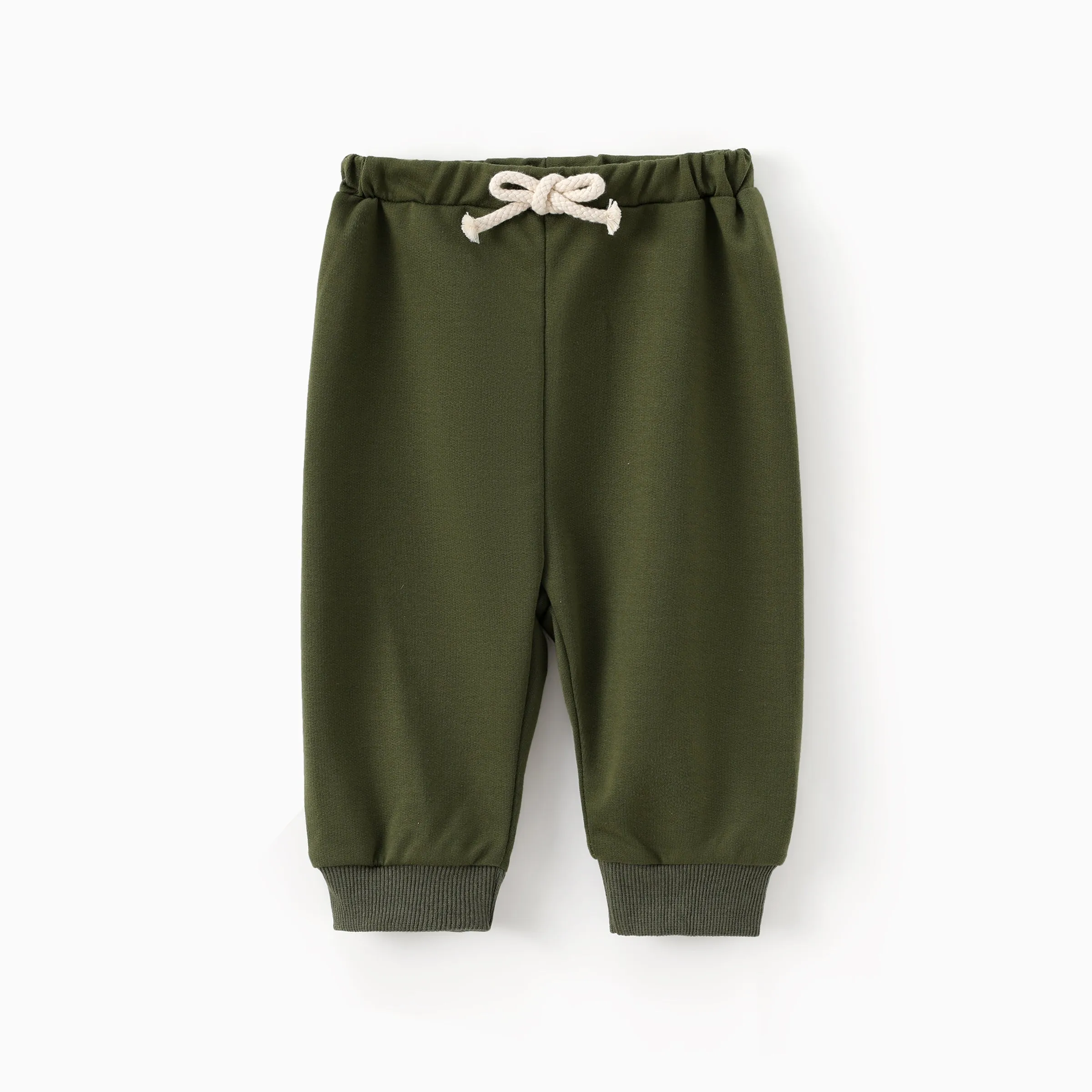 Baby Boy/Girl Rope Design Sold Color Sweatpants