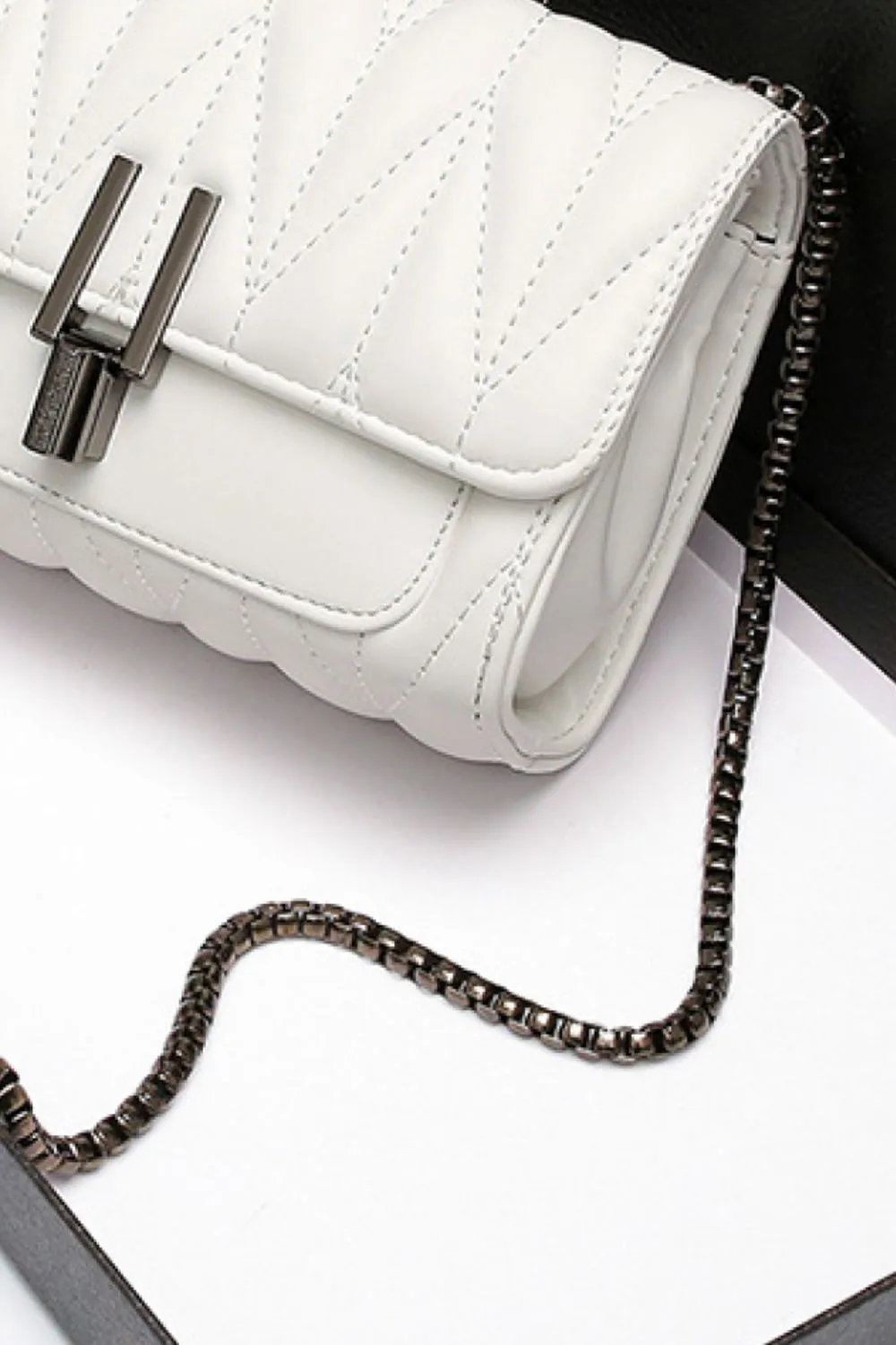 Baeful PU Leather Crossbody Bag