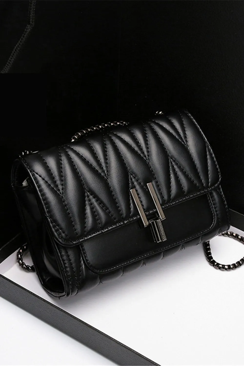 Baeful PU Leather Crossbody Bag