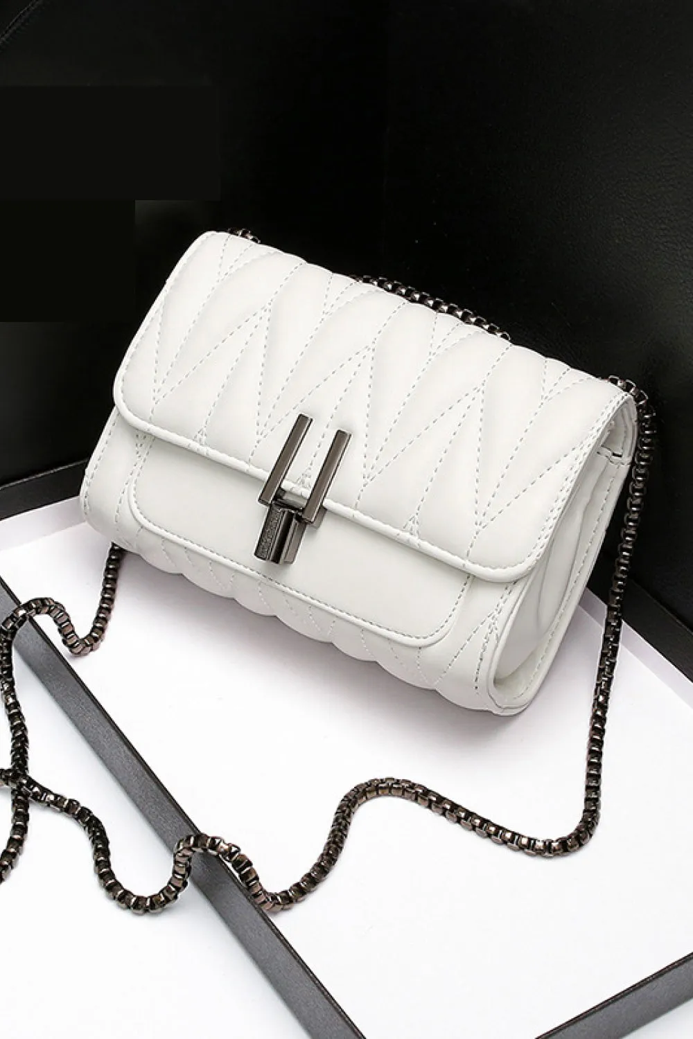 Baeful PU Leather Crossbody Bag