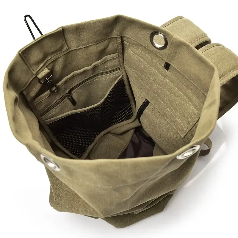 Bag 1pc Fashion Large Capacity Travel Backpack Khaki - Medium