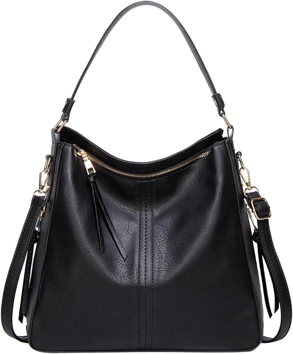 Bags For Women Retro Soft Leather Large Crossbody Bag Shoulder Handbags For Her Friends Travel College A