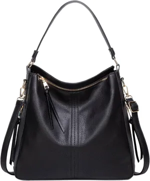 Bags For Women Retro Soft Leather Large Crossbody Bag Shoulder Handbags For Her Friends Travel College A