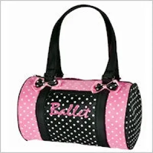 Ballet Polka Dot Duffel Ballet Bag