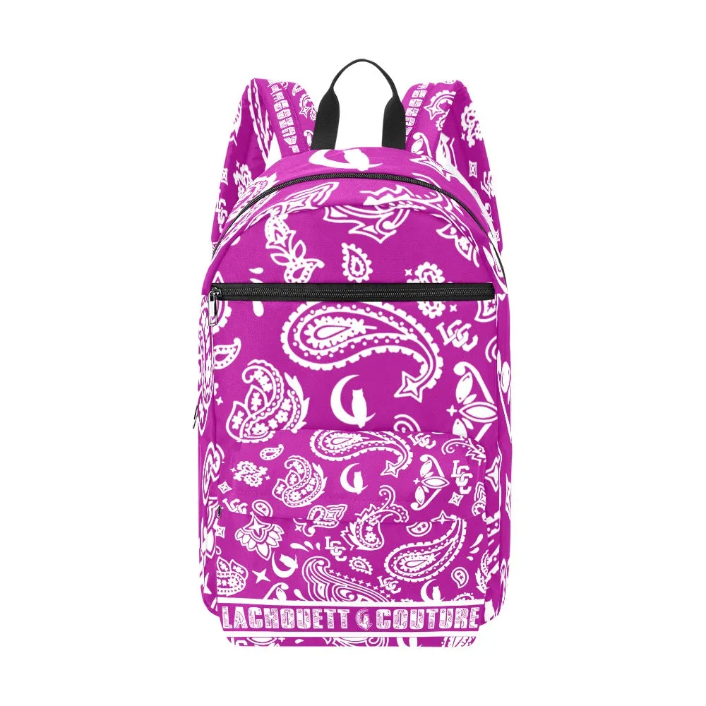 BANDANA PAISLEY Large Capacity Travel Backpack