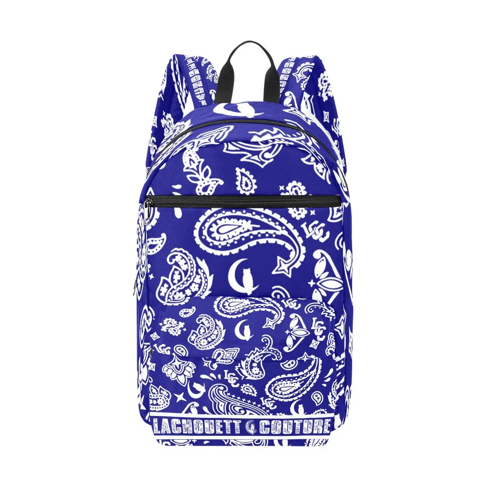 BANDANA PAISLEY Large Capacity Travel Backpack