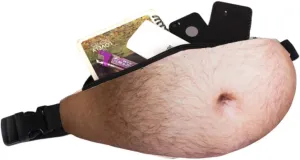 Beer Bum Bag, Beer Belly Bag, Multifunctional Adjustable Belt Bag, Funny Gift for Men, Waterproof Waist Bags, Beer Belt Bag, Zip Pocket for Sports