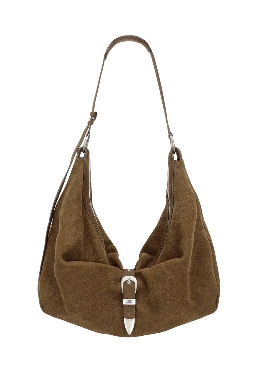 Belted Hobo Bag