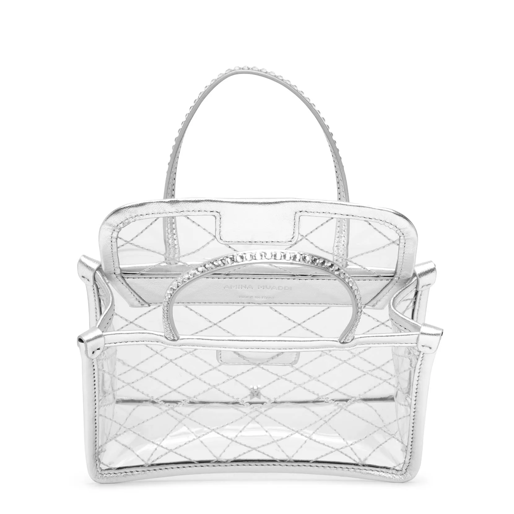 Betty transparent PVC tote bag