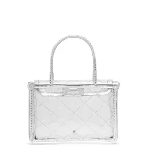 Betty transparent PVC tote bag