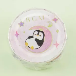 BGM Penguins Village Masking Tape - Moon & Stars