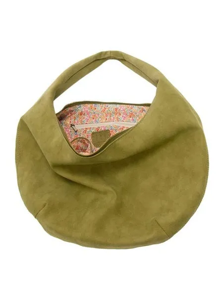 Bianca Soft Crescent Shoulder Bag  - L8204-03  -  Women  Sage