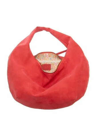Bianca Soft Crescent Shoulder Bag  - L8204-05  -  Women  RED