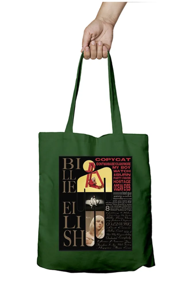 Billie Eilish Inspired Tote Bag