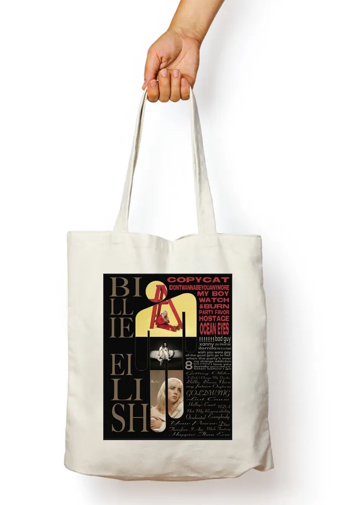 Billie Eilish Inspired Tote Bag