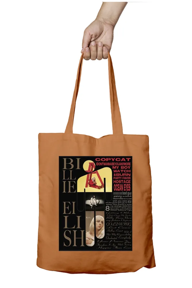 Billie Eilish Inspired Tote Bag
