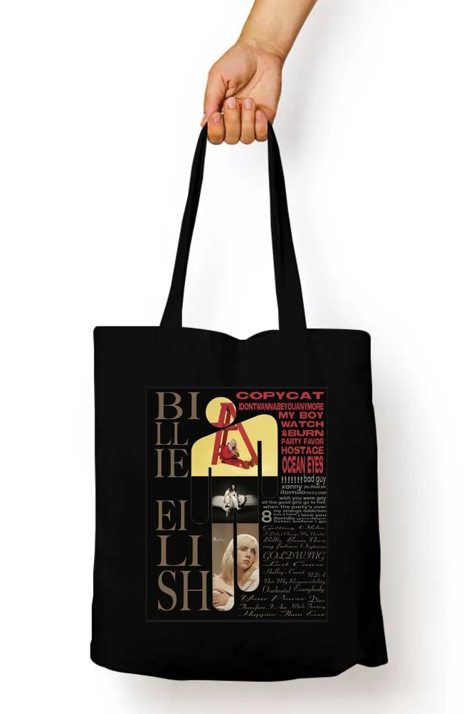Billie Eilish Inspired Tote Bag