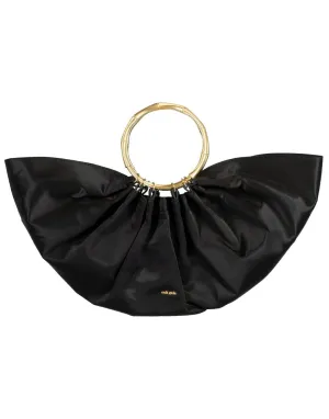 Black Banu Top Handle Bag