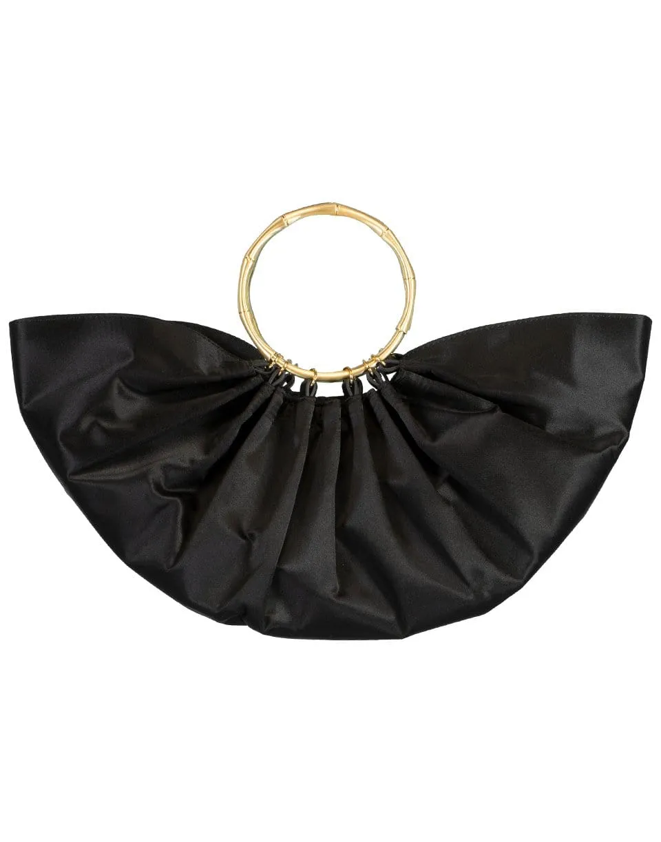 Black Banu Top Handle Bag