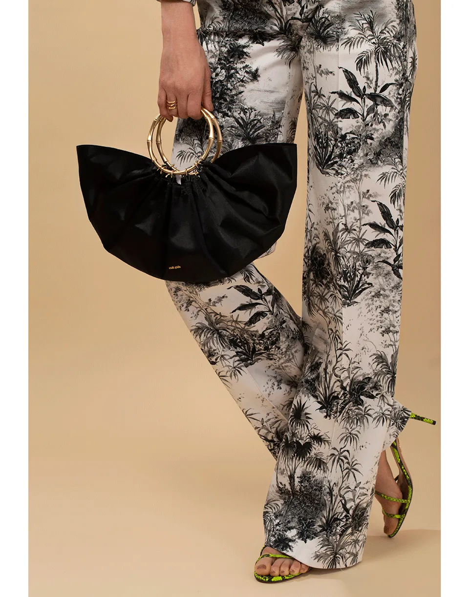 Black Banu Top Handle Bag
