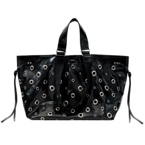 Black Grommet Wardy Shoulder bag