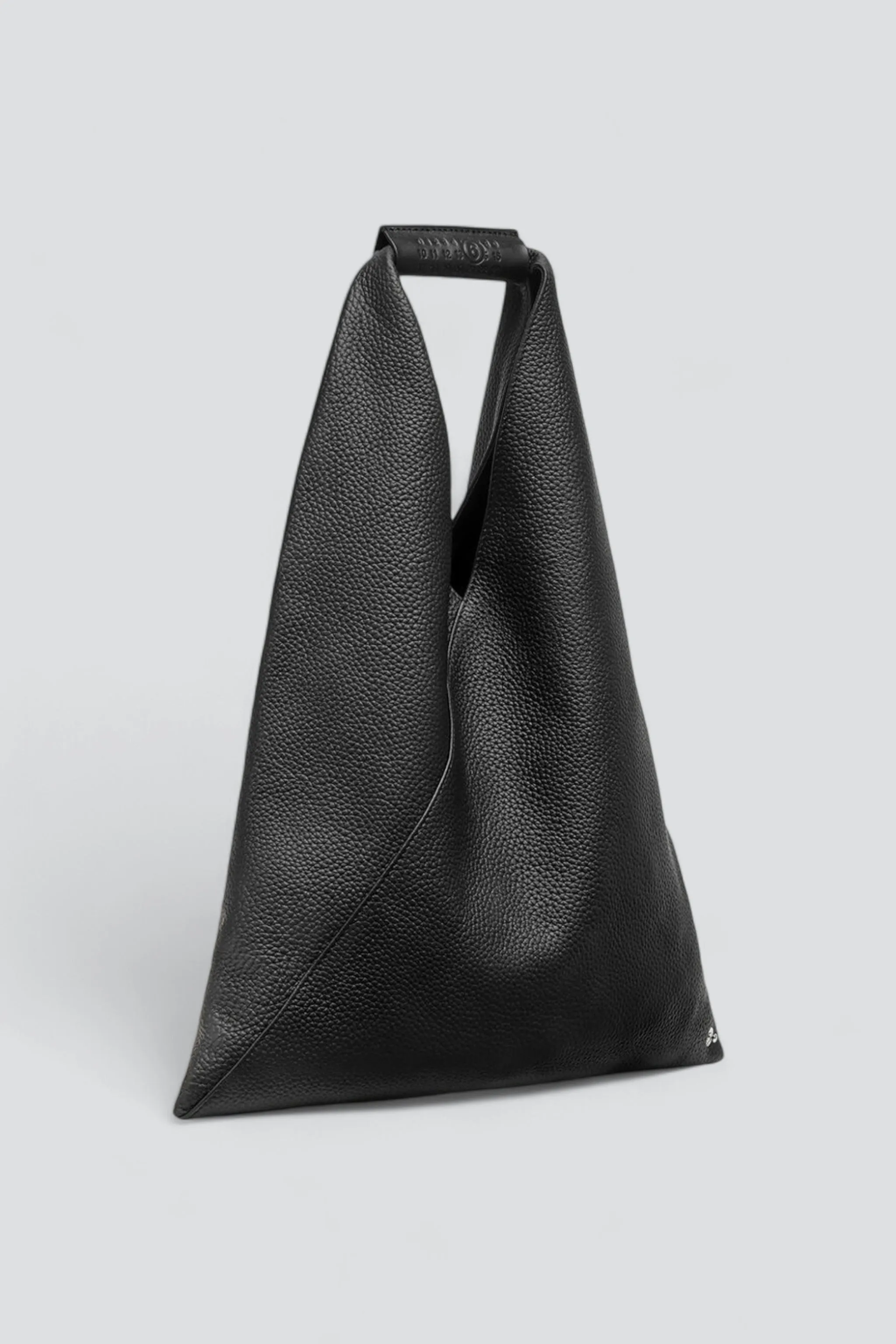 Black Leather Small Japanese Bag