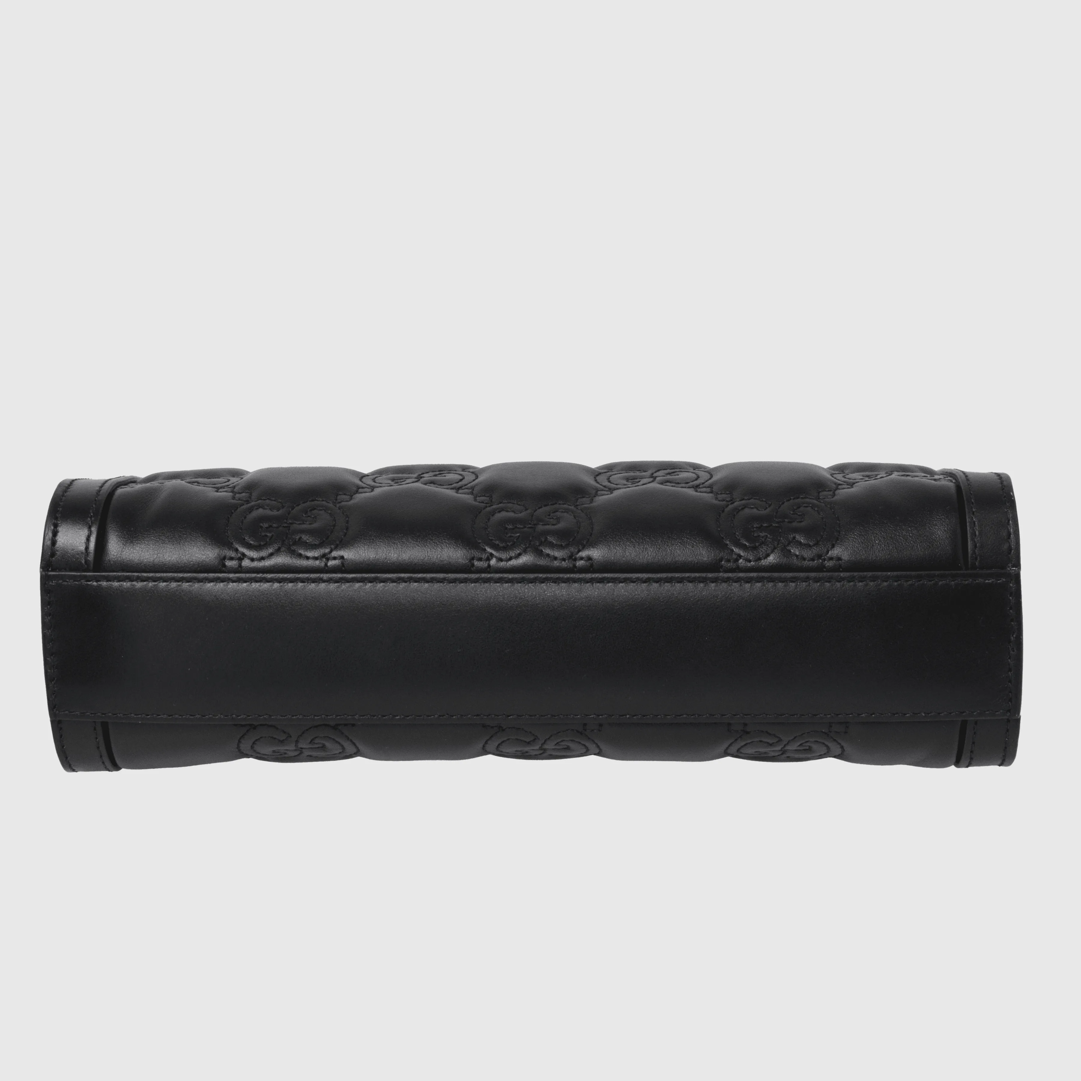 Black Small GG Embossed Matelasse Shoulder Bag
