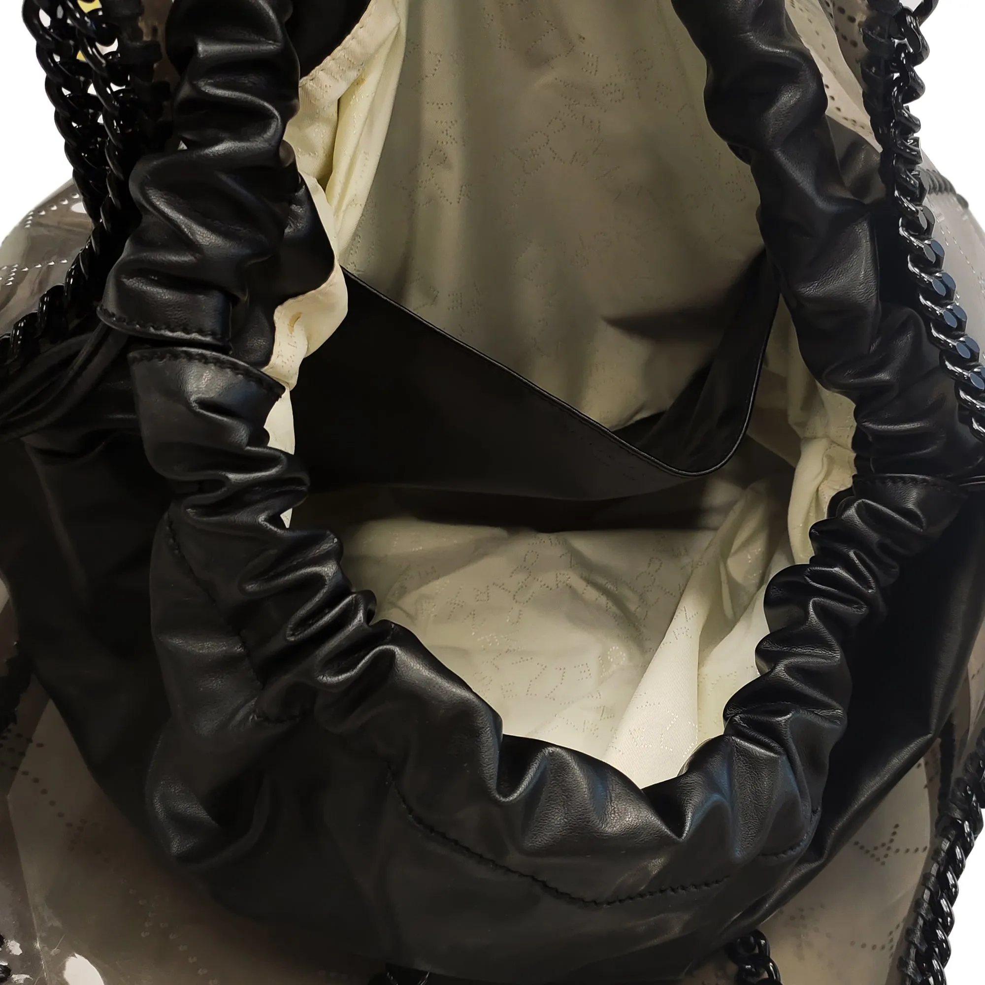 Black Stella McCartney Falabella PVC Tote