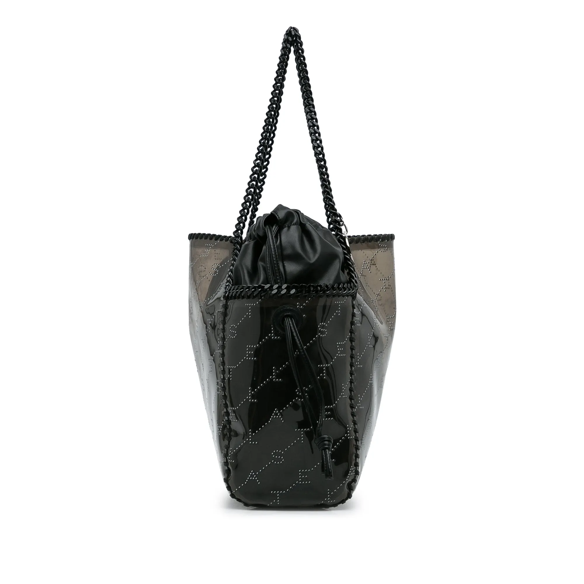 Black Stella McCartney Falabella PVC Tote