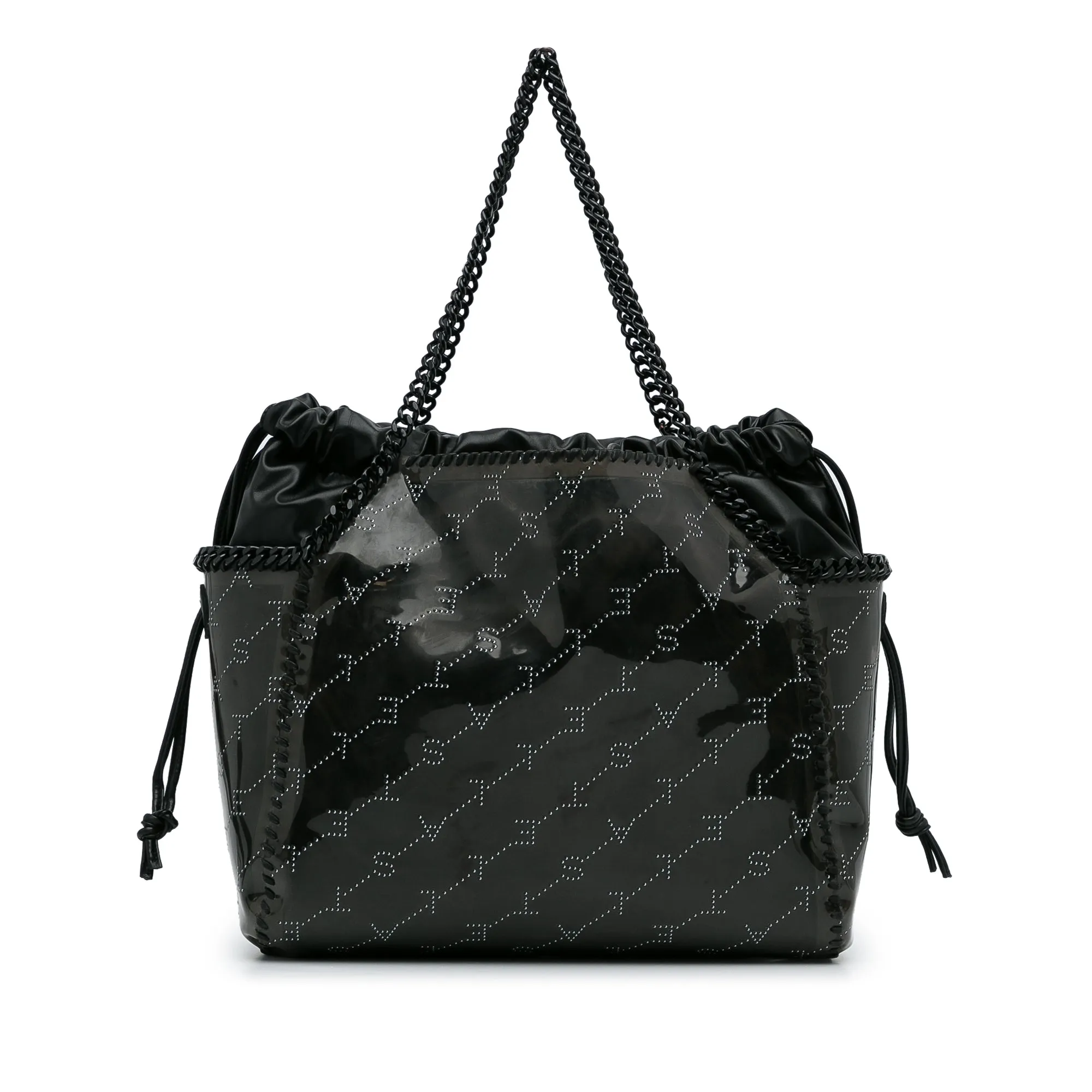 Black Stella McCartney Falabella PVC Tote
