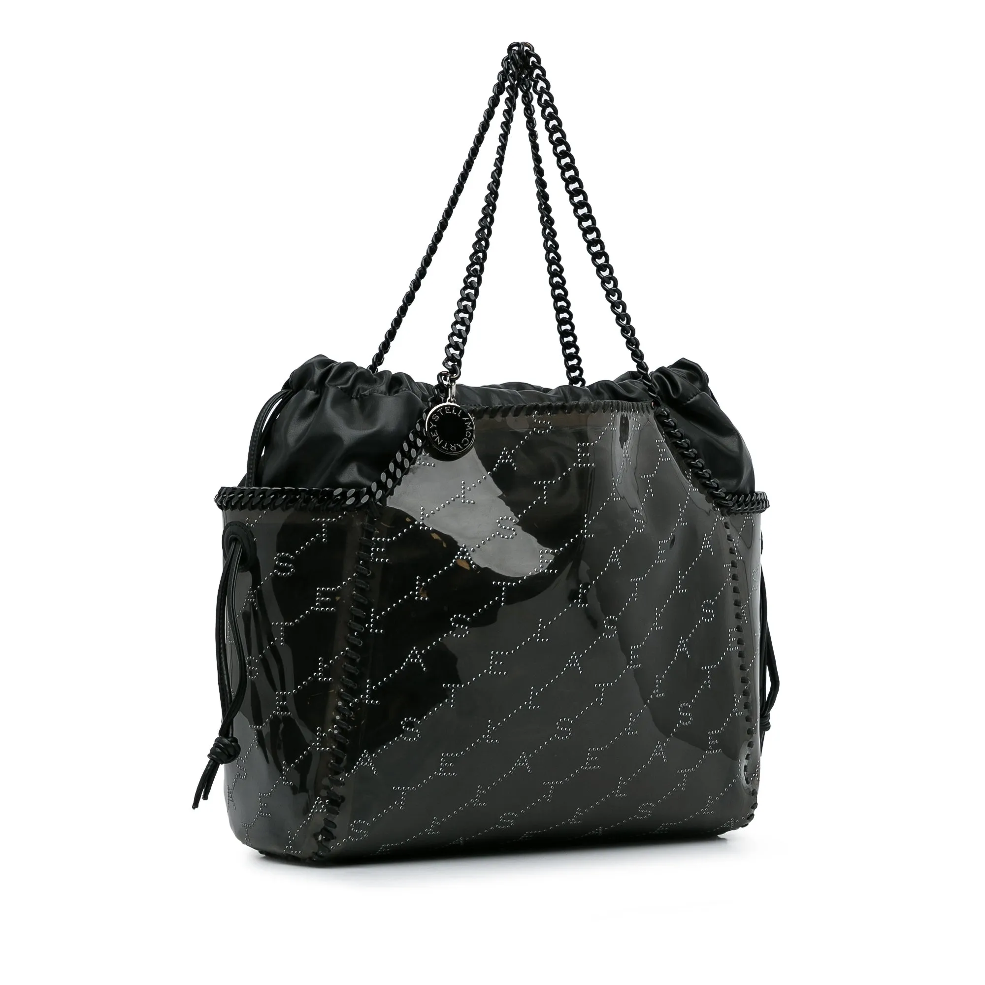 Black Stella McCartney Falabella PVC Tote