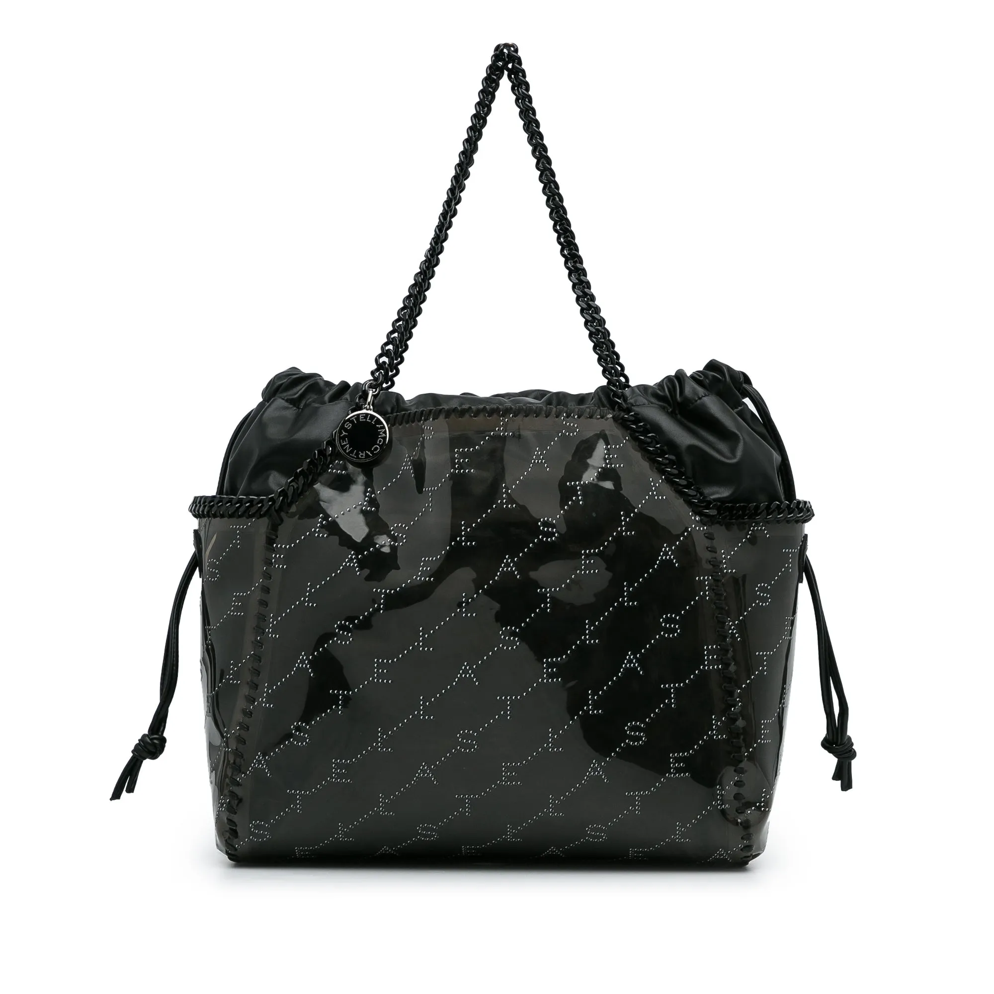 Black Stella McCartney Falabella PVC Tote