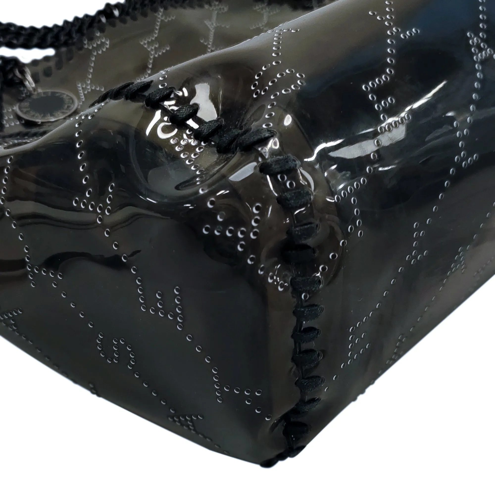 Black Stella McCartney Falabella PVC Tote