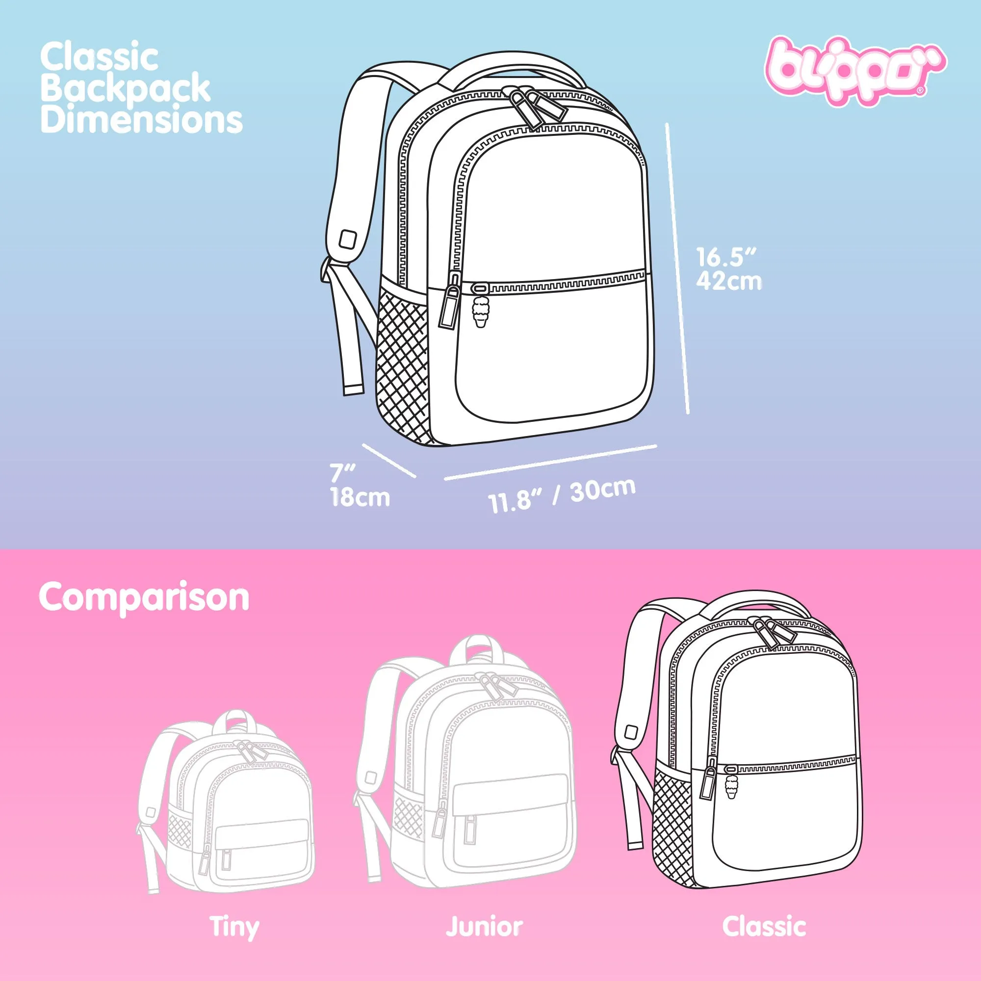 Blippo Harajuku Classic Backpack