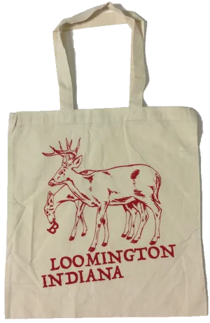 Bloomington Indiana Deer Tote Bag