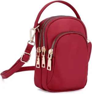 Blostirno Women's Small Crossbody Bags Purses Mini Shoulder Cell Phone Wallet Handbag Purse