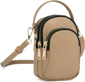 Blostirno Women's Small Crossbody Bags Purses Mini Shoulder Cell Phone Wallet Handbag Purse