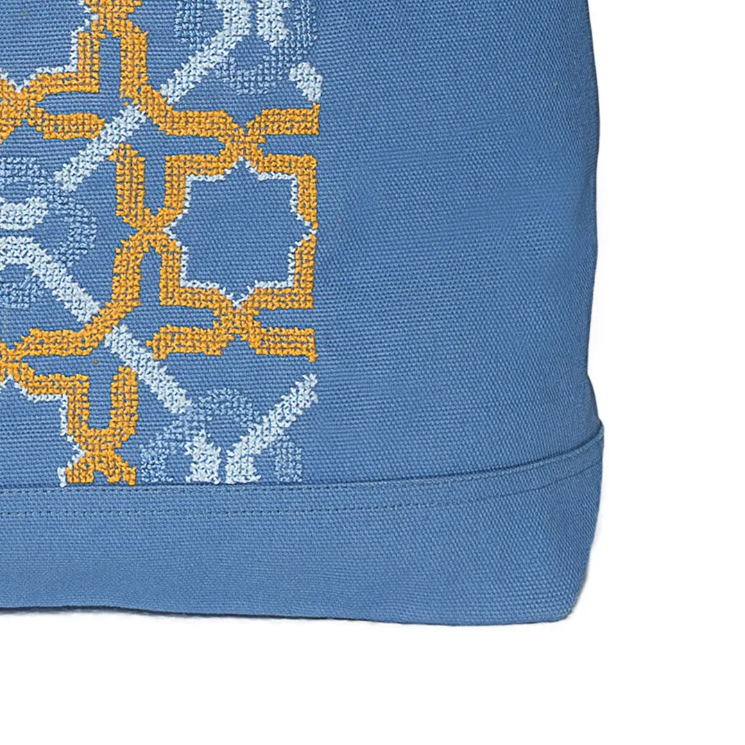 BLUE CANVAS BAG SDG#12