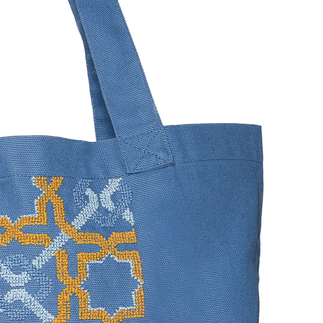 BLUE CANVAS BAG SDG#12