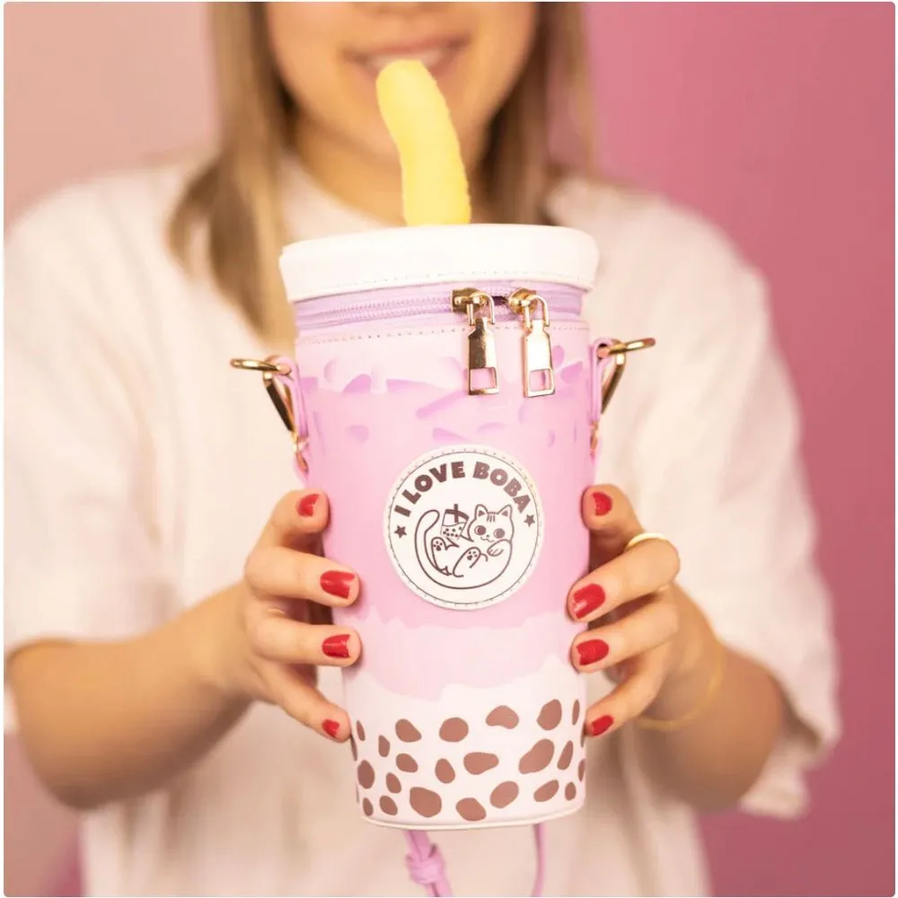 Boba Milk Tea Handbag Taro