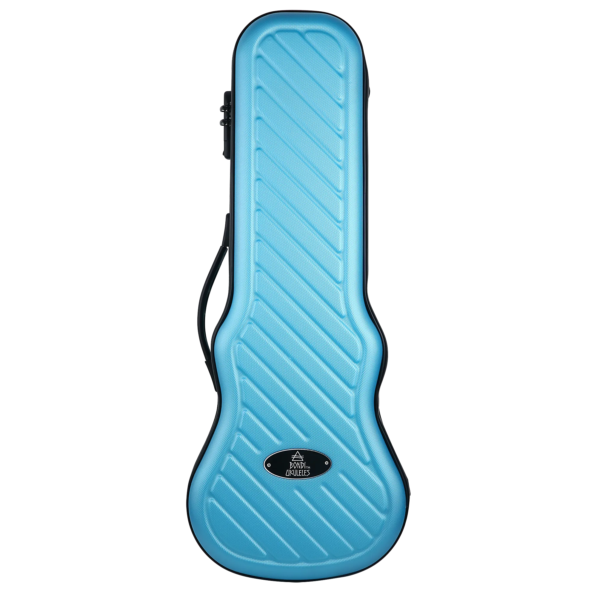 Bondi Shock-Rock Concert Ukulele Hard Case - Blue
