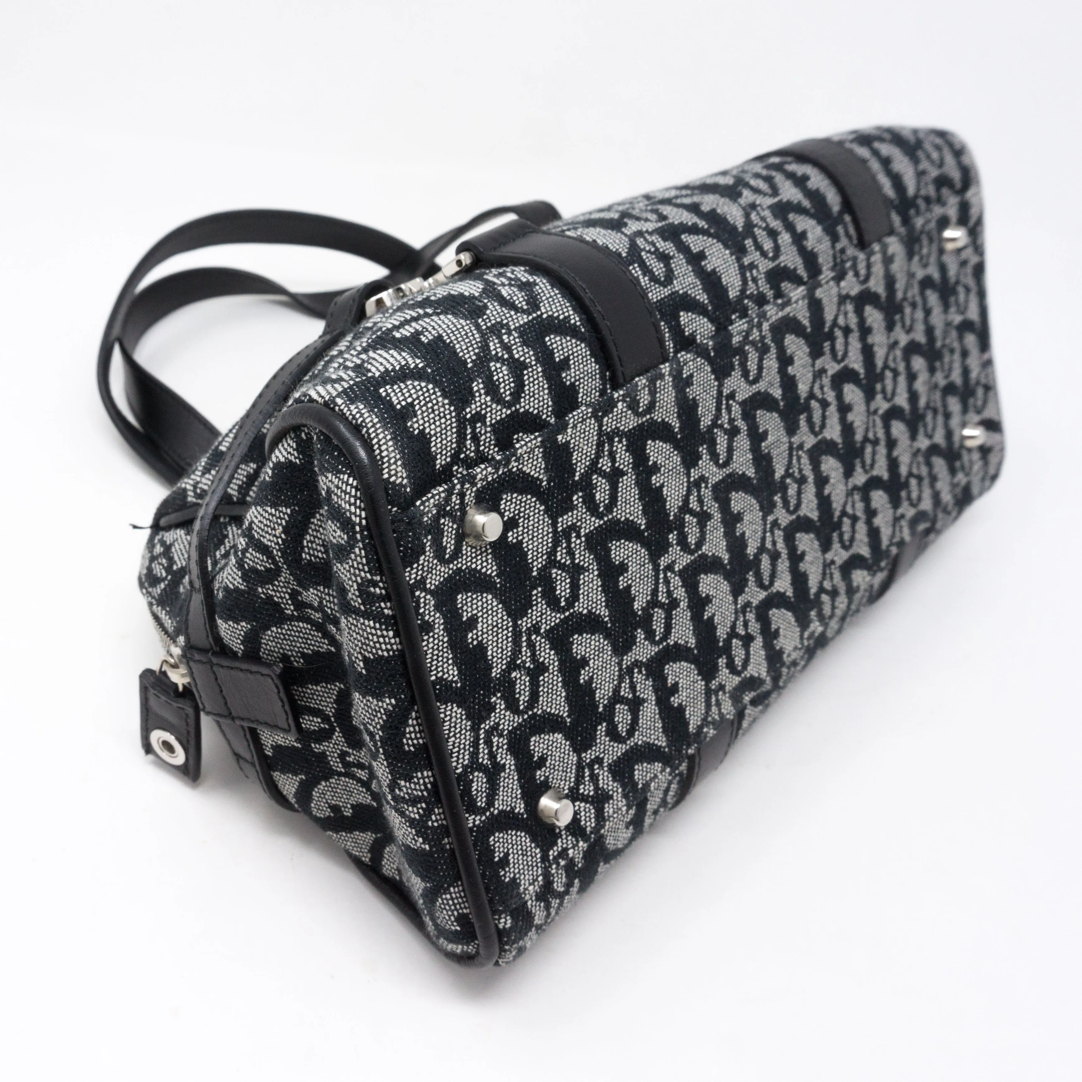 Boston Bag Trendy Inspired Dior Oblique Canvas