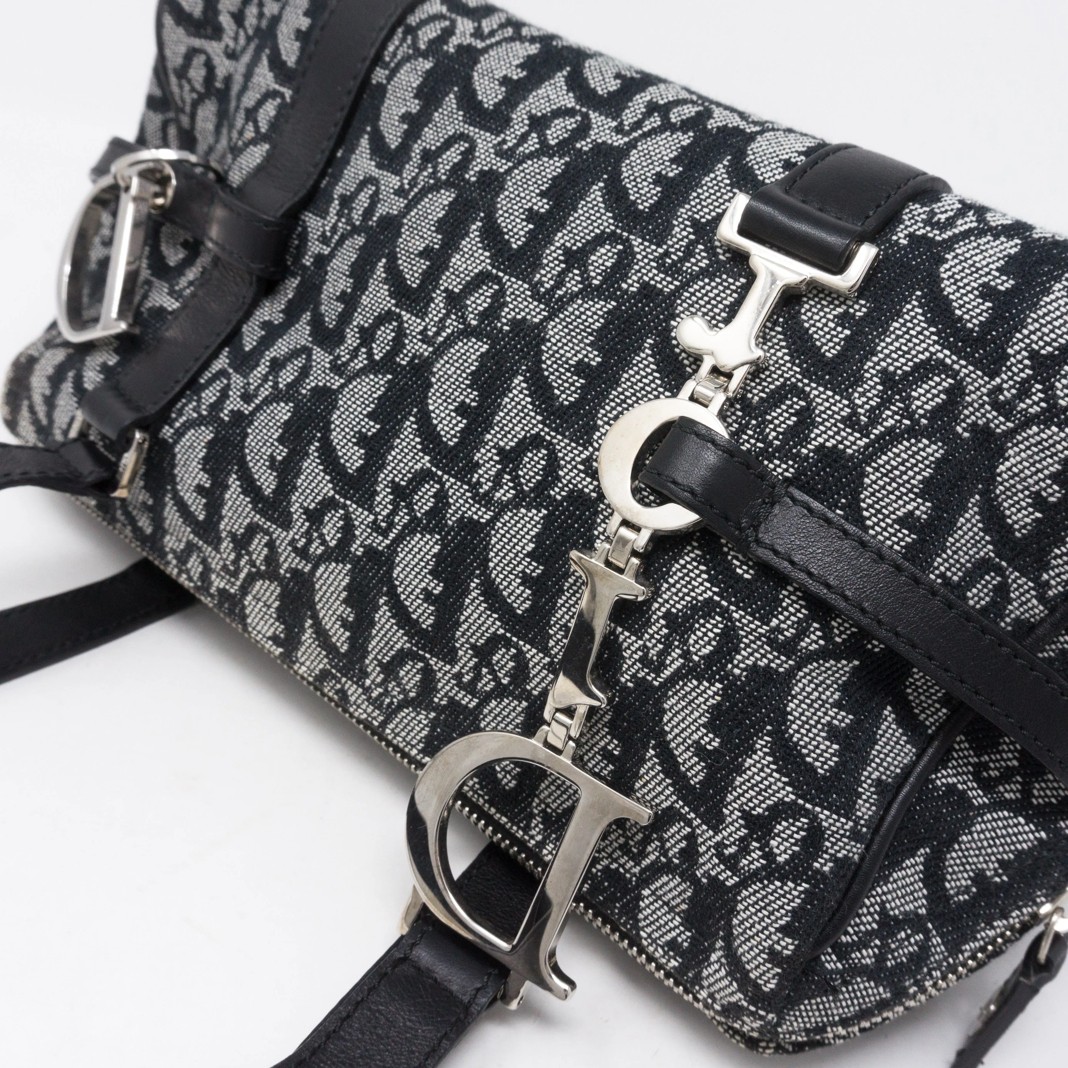 Boston Bag Trendy Inspired Dior Oblique Canvas