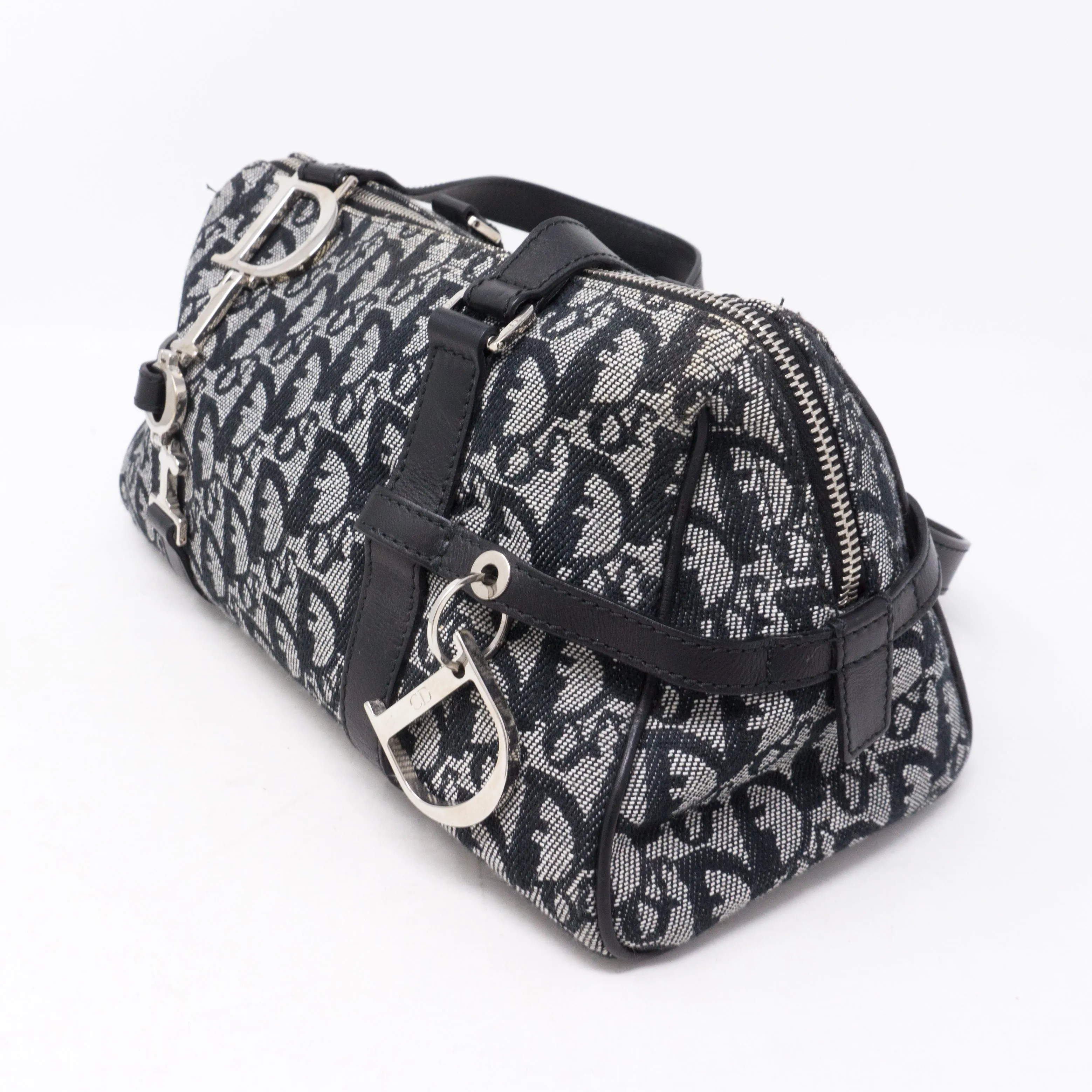 Boston Bag Trendy Inspired Dior Oblique Canvas