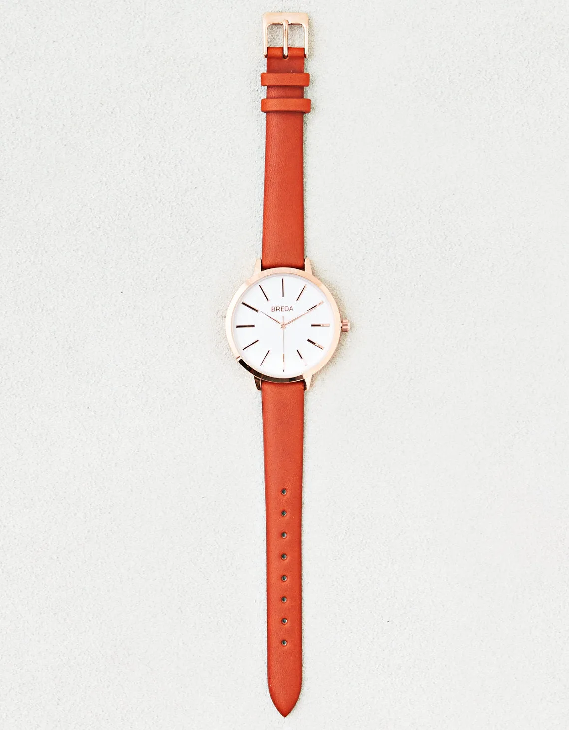 BREDA Women's Joule Leather Strap Watch, 37mm