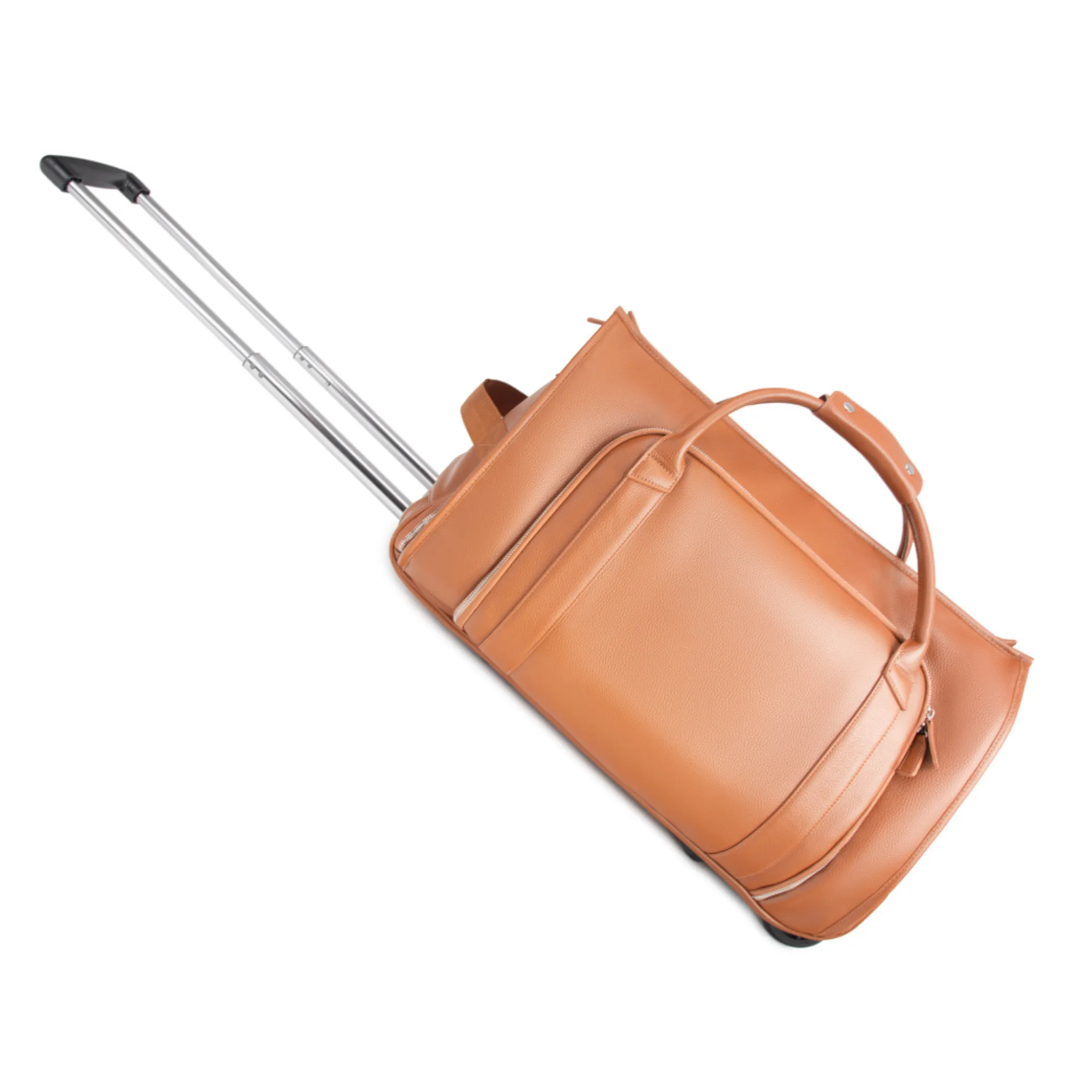 Brett 2-in-1 Garment & Duffel Roller Bag in Chestnut