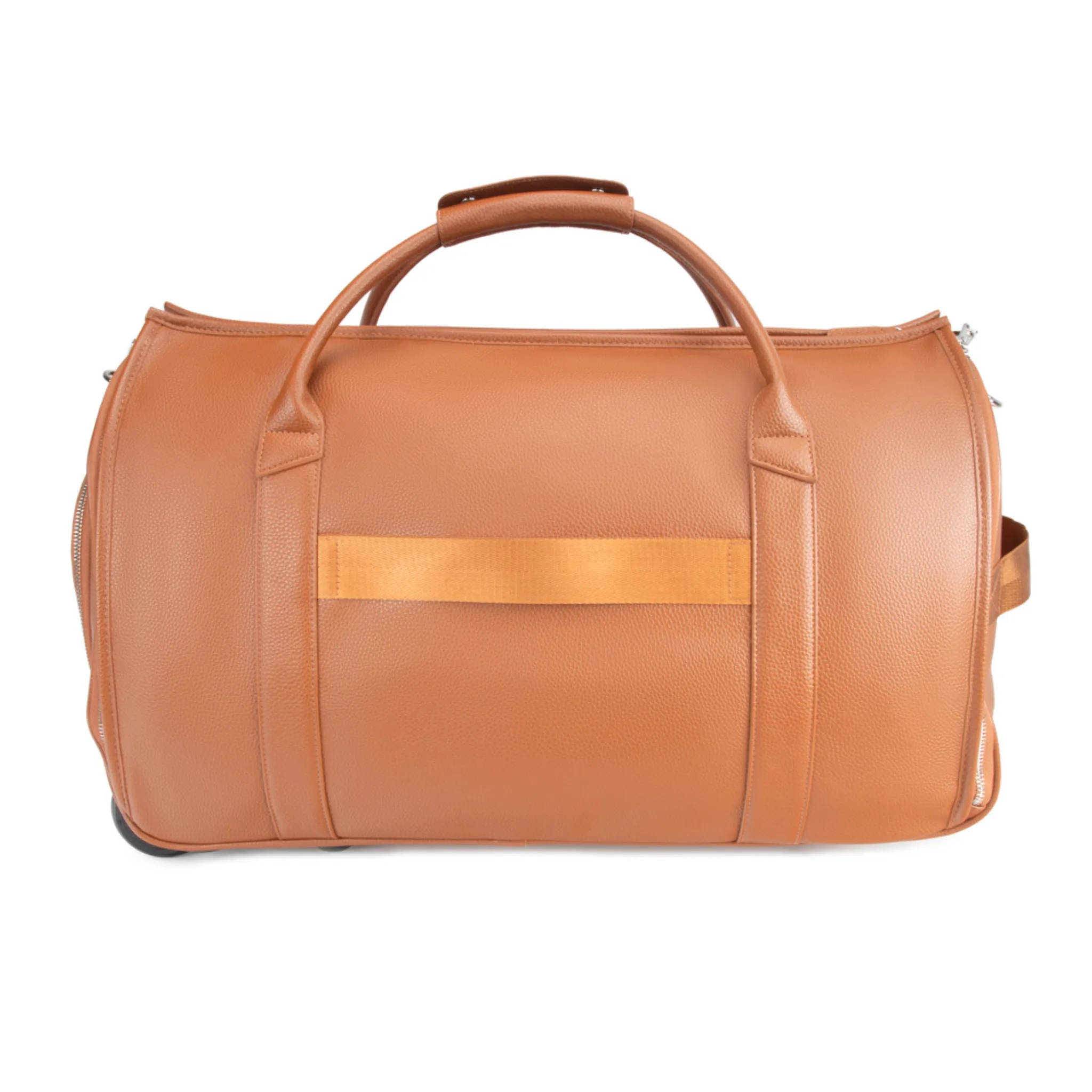 Brett 2-in-1 Garment & Duffel Roller Bag in Chestnut